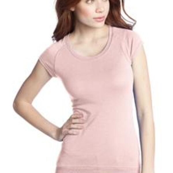 District® - Juniors Cotton/Spandex Banded Raglan. DT248  Thumbnail